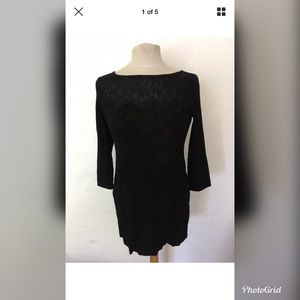 New White House Black Market Lace Tunic Shirt S